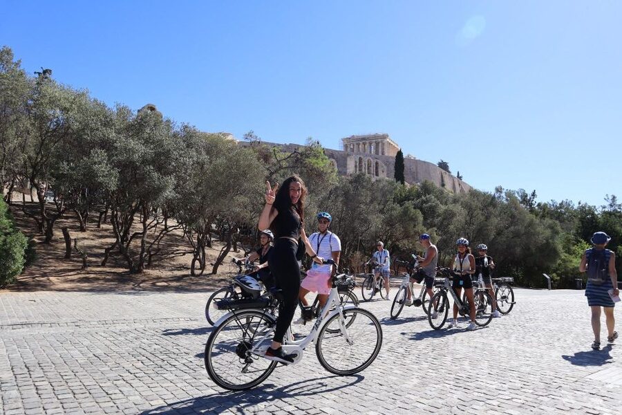 Athens: Small Group E-Bike Tour of Historic Highlights - Plaka, the Lysicrates Monument, and old Athens