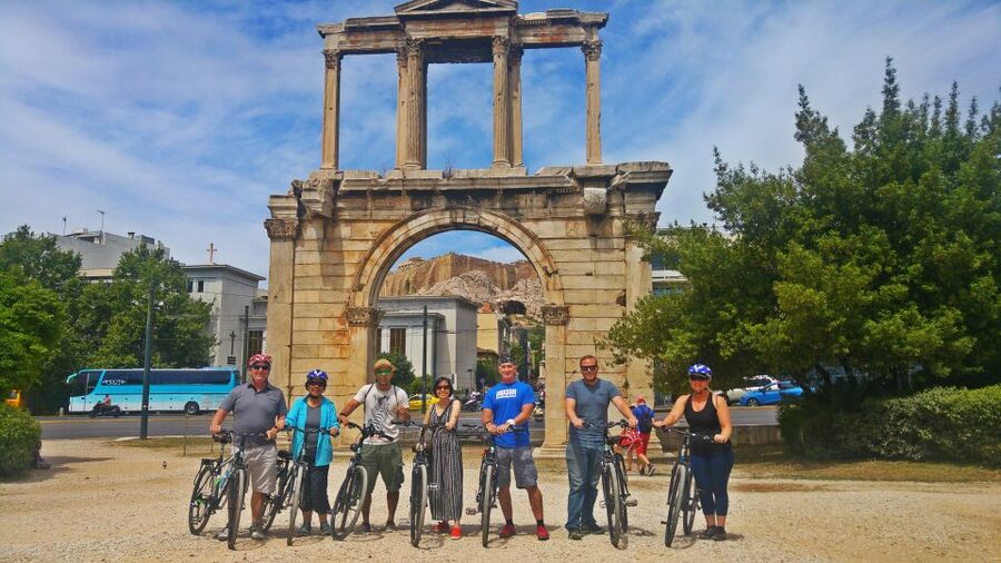Athens: Sunset Bike Tour - Starting beneath the Acropolis