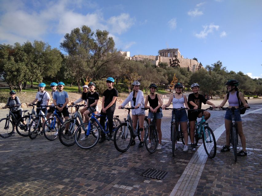 Athens: Sunset Bike Tour - Zappeion, the Presidential Mansion, and the Olympic story