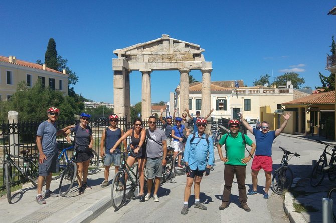 Athens Sunset Bike Tour With Regular or Electric Bike - Acropolis views, Adrianou Street, and a hilltop pause