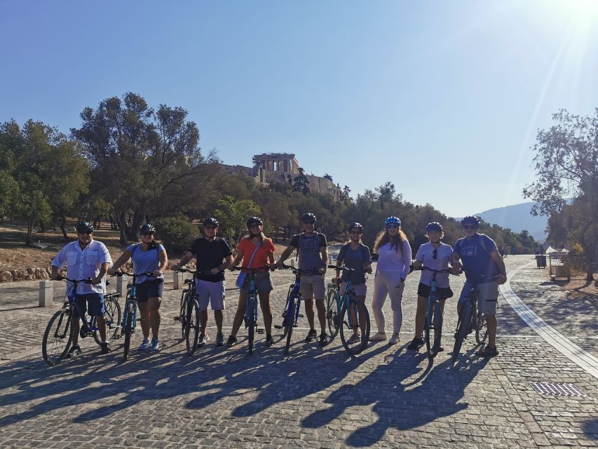 Athens: Sunset Bike Tour - Philopappou Hill and the first wide view