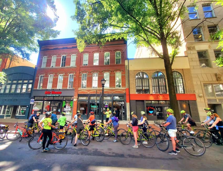 Atlanta: Fall In Love With Atlanta Bicycle Tour - Jackson Street Bridge puts the city in one frame