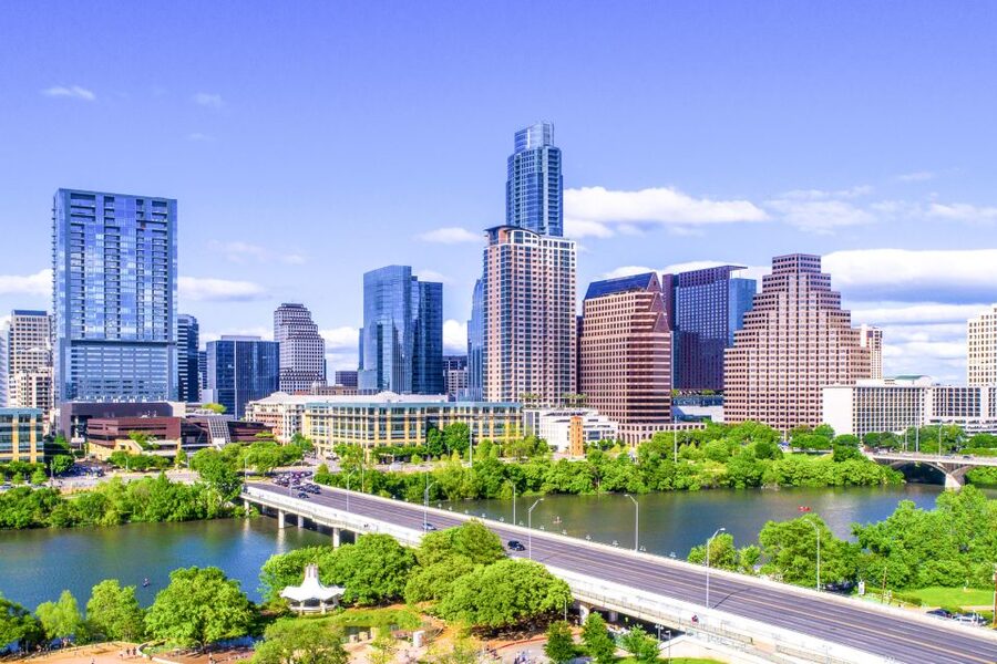 Austin: Electric Bike City Sightseeing Tour - The Texas State Capitol gives the ride a clear centerpiece