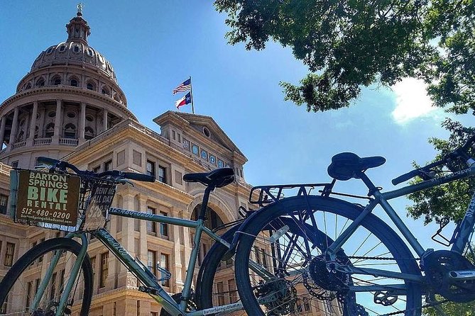 Austin in a Nutshell Bike Tour with a Local Guide - Congress Avenue and the famous bat bridge