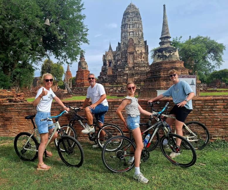 Ayutthaya: Colorful Slow Life Bicycle Tour with local guide. - Key points at a glance