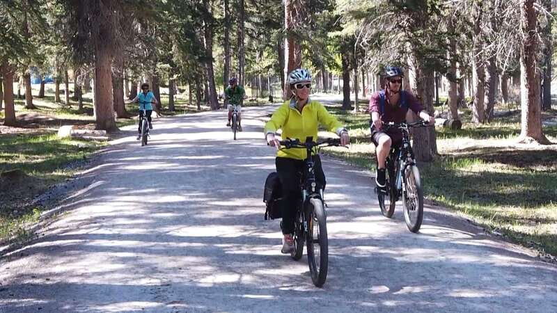 Banff: Bow River E-Bike Tour and Sundance Canyon Hike - Starting in central Banff at 202 Bear Street