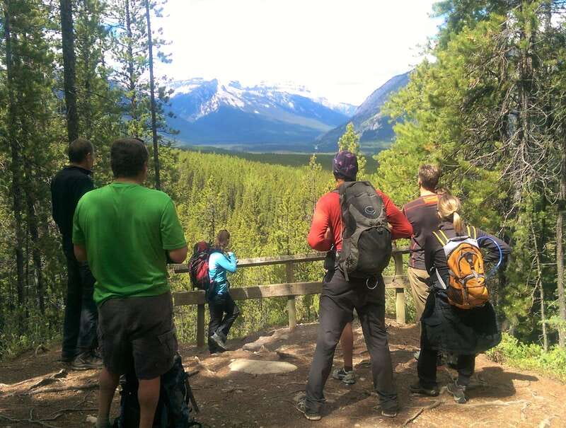 Banff: Bow River E-Bike Tour and Sundance Canyon Hike - Walking two kilometers through Sundance Canyon