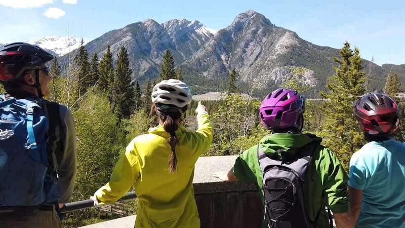Banff: Bow River E-Bike Tour and Sundance Canyon Hike - Riding the Bow River pathway for the first hour