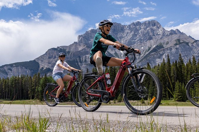 Banff Mountain Lakeside - E-bike Tour - Lake Minnewanka supplies the big views