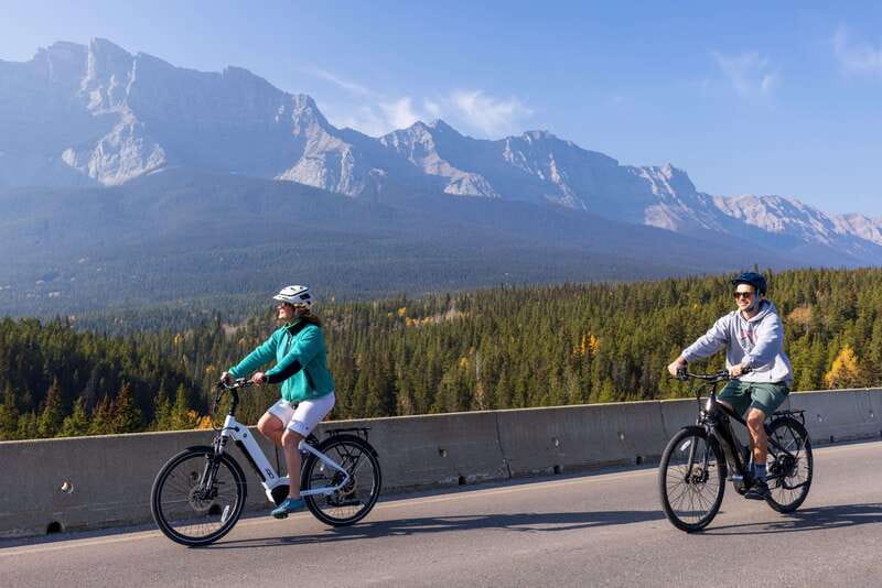 Banff: Mountain Lakeside Guided E-Bike Tour - Key points at a glance