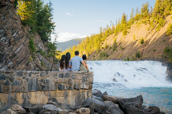 Banff Nature E-bike Tour - Crossing Nancy Pauw Bridge