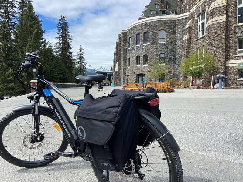 Banff Townsite: E-Bike Explorer - Starting at White Mountain Adventures on Bear Street