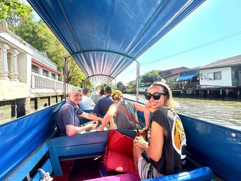 Bangkok: Bike, Boat & Food Tour in Thonburi - Riding through Thonburi’s narrow backstreets