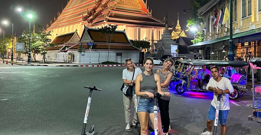Bangkok By Night by Electric Scooter &/or Bike - Why Bangkok works so well at night