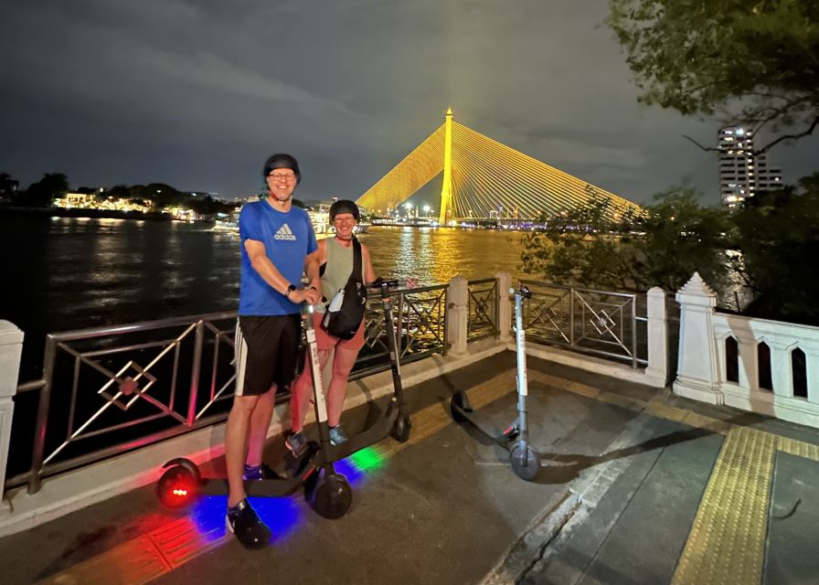 Bangkok By Night by Electric Scooter &/or Bike - Returning through Khao San Road