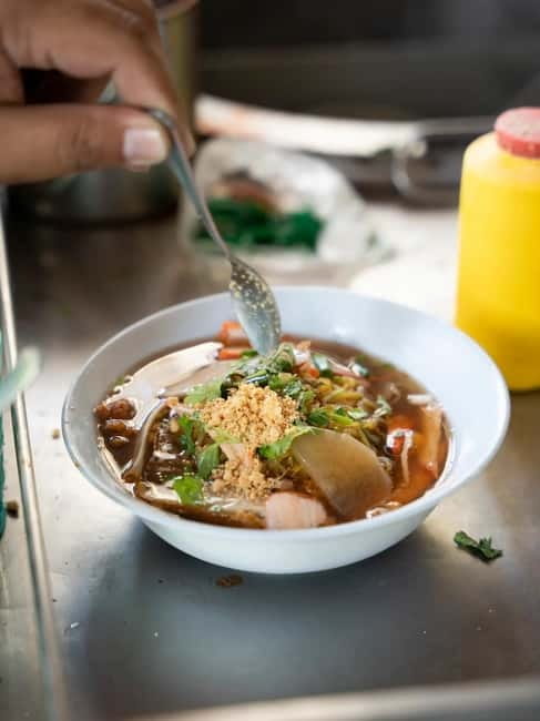 Bangkok: Must-Try Hidden Bike & Food Experience - Starting beside the river at Tsai Eatery