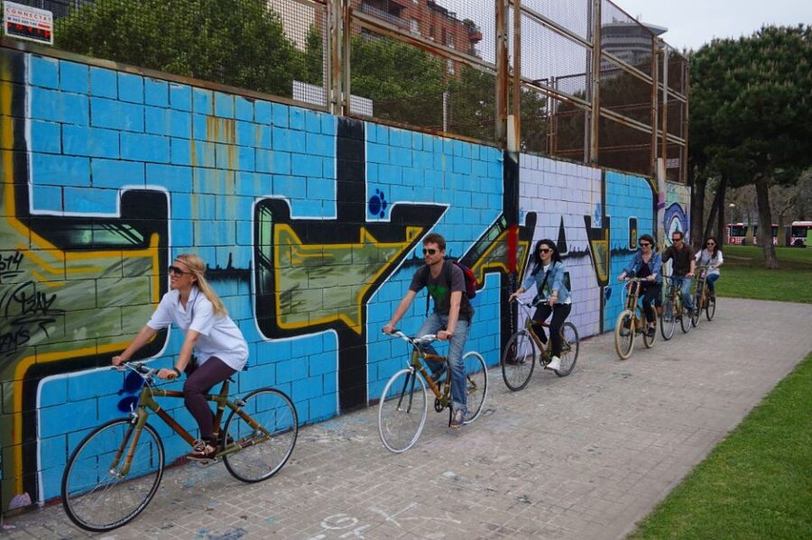 Barcelona: 3.5-Hour Street Art Tour by Bamboo Bike - The bamboo bike and comfort over 210 minutes