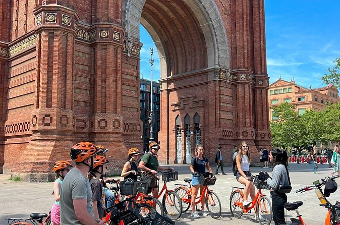 Barcelona Bike City Tours from Sagrada to the Sea with a Local - Arc de Triomf and the open space of Ciutadella Park