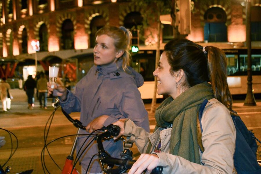 Barcelona Bike Tour by Night with Cava - Is $53 a fair price?