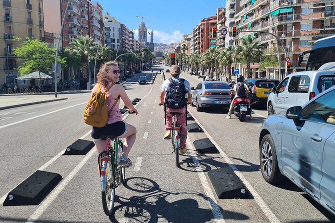 Barcelona Bike Tour: Your First Time Highlights with Locals - Port Olímpic and the former fishing neighborhood