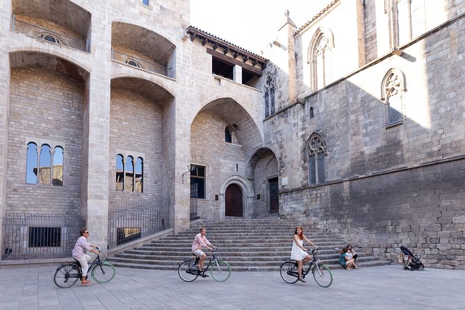 Barcelona Bike Tour: Your First Time Highlights with Locals - Gothic Quarter details at Barcelona Cathedral