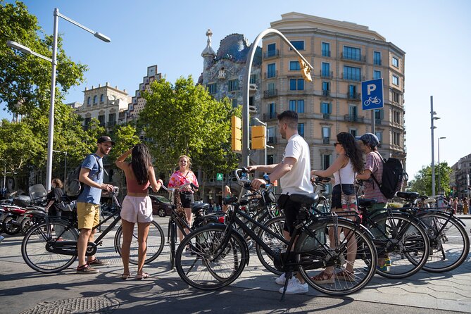 Barcelona City Highlights Bike Tour - Raval, the giant cat, and MACBA
