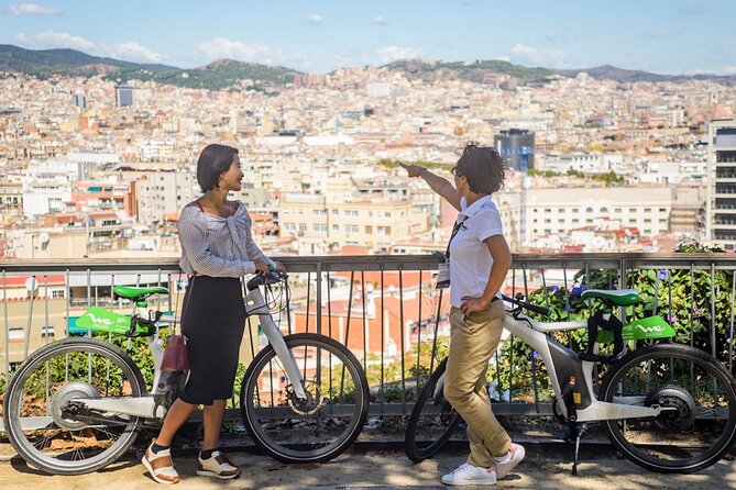 Barcelona E-Bike, Cable Car & Boat - Why the e-bike helps on Montjuïc