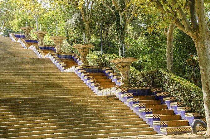 Barcelona E-Bike Guided Tour with Montjuic Hill - The climb to Montjuïc