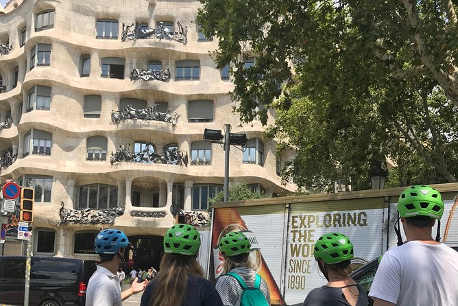 Barcelona Gaudi Guided Small Group E Bike Tour - Roman Barcelona at the Temple of Augustus