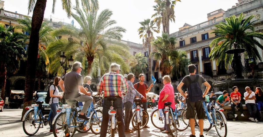 Barcelona Historical 3-Hour Bike Tour - St. Mary of the Sea and El Born’s medieval character