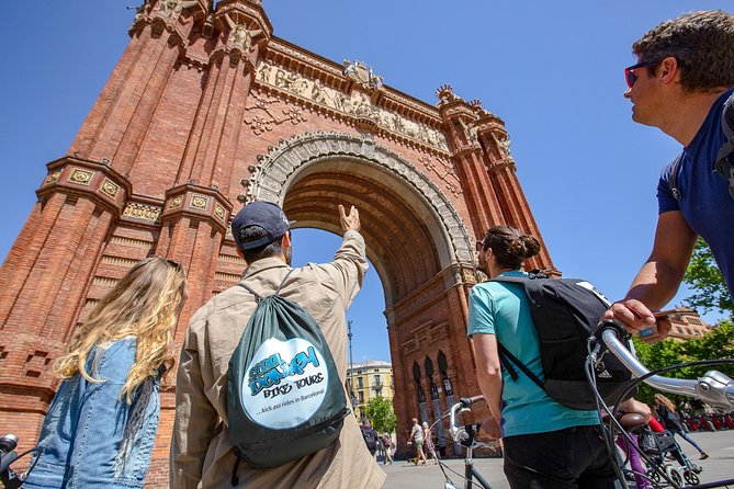 Barcelona Off the Beaten Track Bike Tour - Glòries and Los Encantes show modern Barcelona