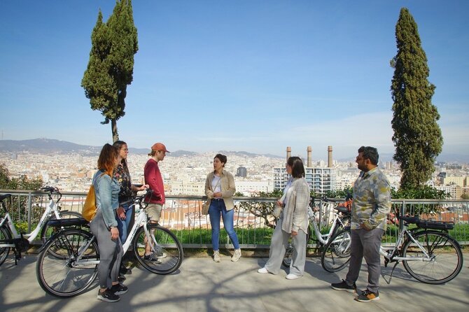 Barcelona Photo Highlights eBike Small Group Tour - Montjuïc brings the big views and the uphill work