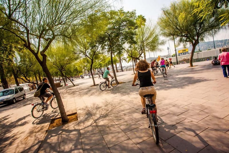 Barcelona: Private Group Bike Tour - Pace, fitness, and family suitability