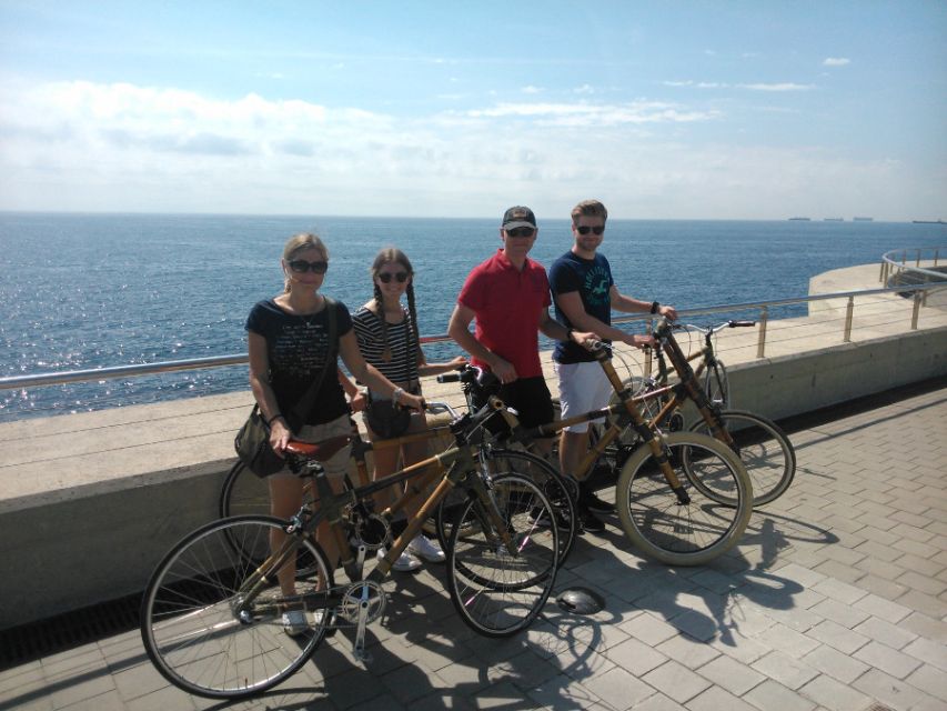 Barcelona: Private Highlights Tour by Bamboo Bicycle - Olympic Village and the seafront city