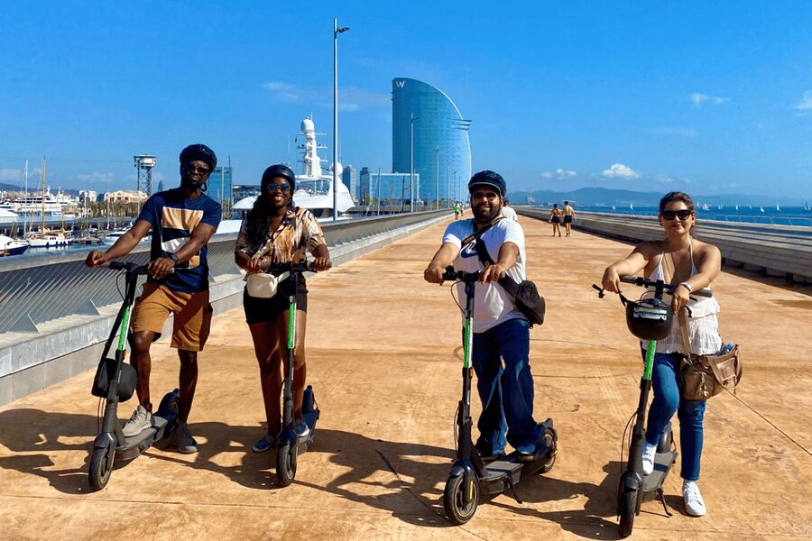 Barcelona: Sagrada Familia Electric Scooter or Bike Tour - Why this tour works for first-time Barcelona visits