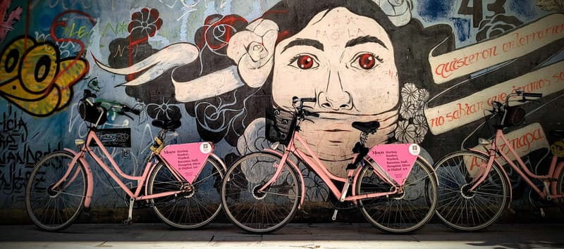 Barcelona | StreetArt Bike Tour Moco Museum - CCCB and MACBA: where public art meets the city
