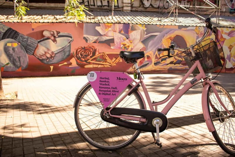 Barcelona | StreetArt Bike Tour Moco Museum - Starting at Carrer dels Tallers and El Gat de Botero