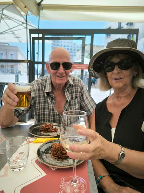 Bari Street Food Tour by Bike - Gelato before the modern city