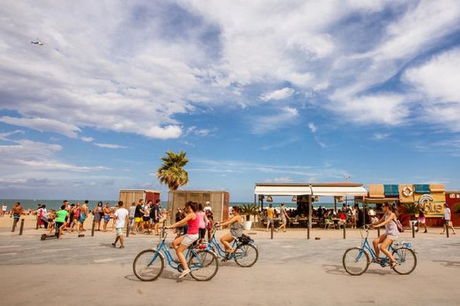 Beach Bike Tour Barcelona - Port Vell and the first waterfront views