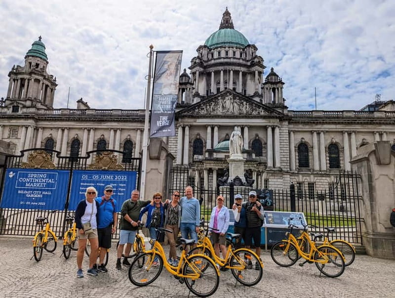 Belfast: City Highlights Bike Tour - St. George’s Market and the city center
