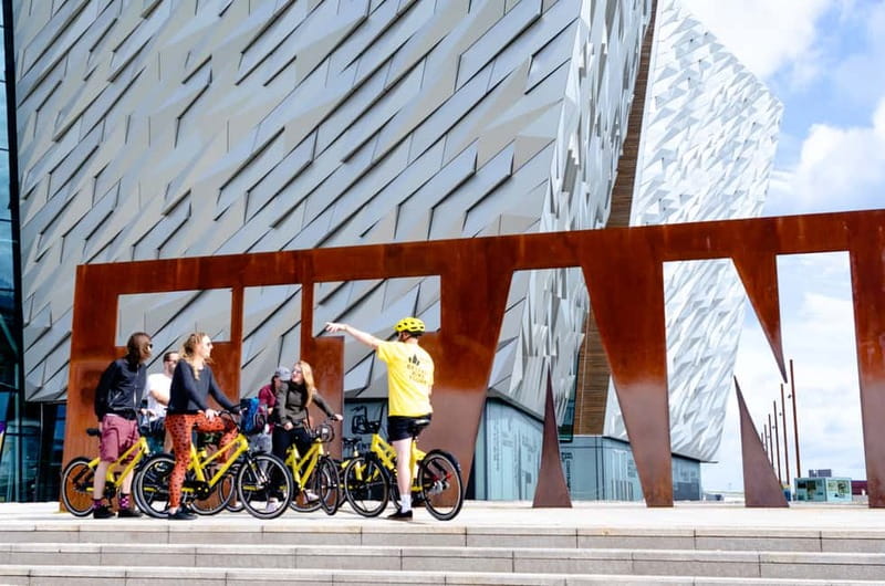 Belfast: City Highlights Bike Tour - Finishing at an old local bar