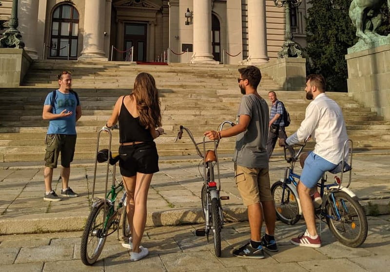 Belgrade Bike tour - Kalemegdan Fortress and the meeting of two rivers