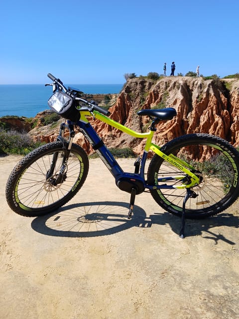 Benagil e-bike tour 7 hanging valleys - Marinha Beach and its famous rock forms