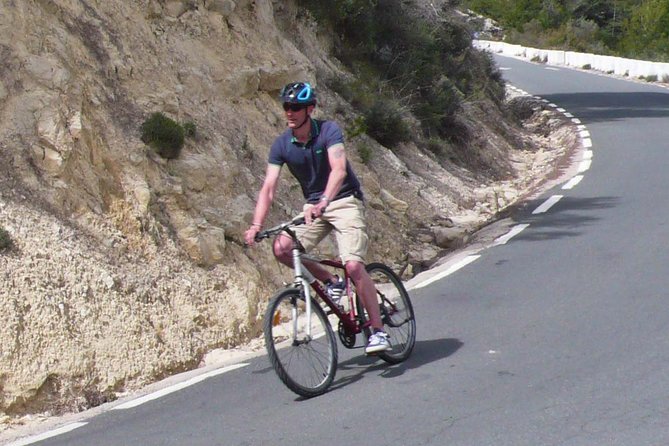 Benidorm Bike Tour with Hotel Pick up - The First Mountain Section to Penàguila