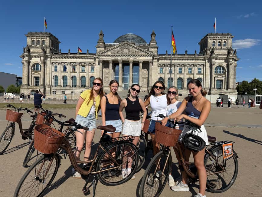 Berlin: 3-hour bike tour - A journey through time in the capital - The bunker site and the Holocaust Memorial