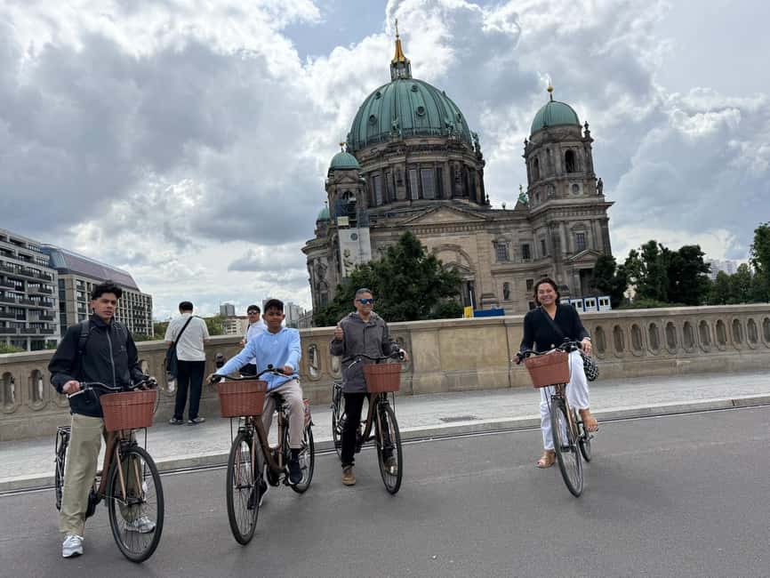 Berlin: 3-hour bike tour - A journey through time in the capital - Gendarmenmarkt completes the central route