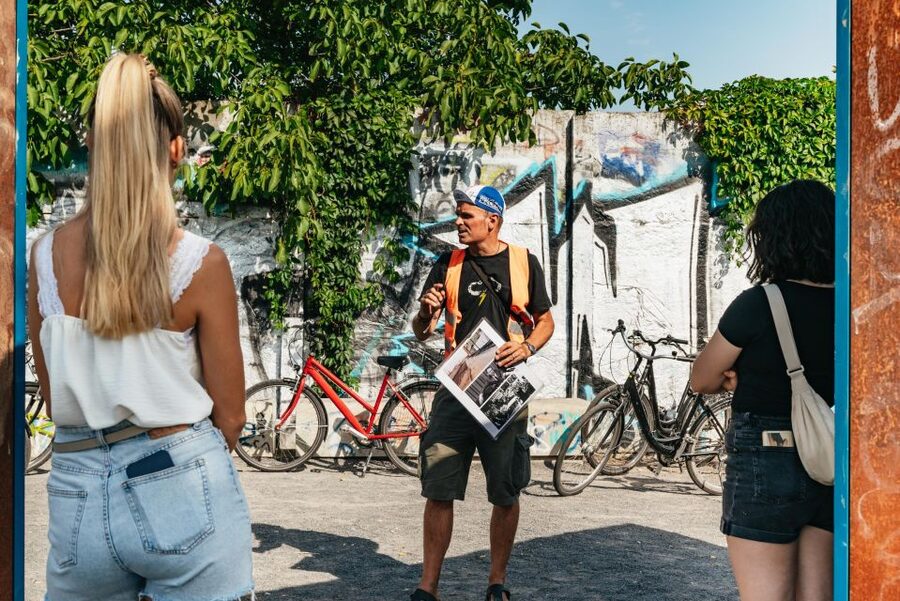 Berlin: Cold War & Berlin Wall History Guided Bike Tour - Mauerpark and Bernauerstraße