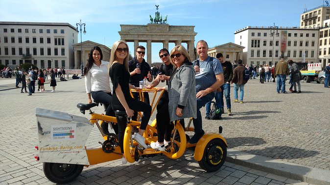 Berlin : Guided Private Sightseeing Tours with Funbikes, Teambikes - Potsdamer Platz and the Topography of Terror