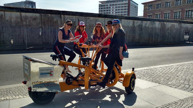 Berlin : Guided Private Sightseeing Tours with Funbikes, Teambikes - Checkpoint Charlie and Gendarmenmarkt