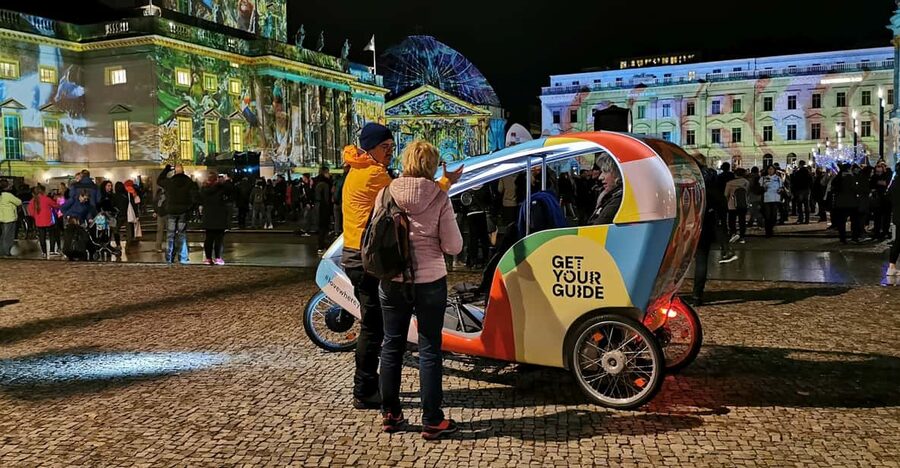 Berlin: Illuminated Berlin by Bike Taxi - Brandenburg Gate: Berlin’s most recognizable backdrop